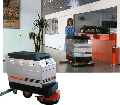 Launch of the Comac L32 scrubbing machine