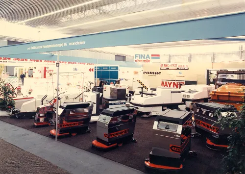 Comac went to the ISSA trade fair in Amsterdam for the second time