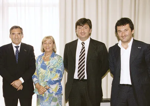 The Ruffo family owns several brands: Comac, Fimap, TMB and Cofirent